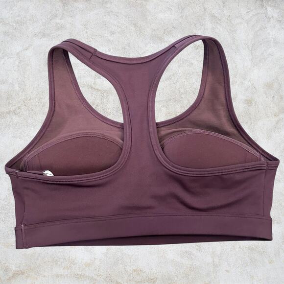 Nike Swoosh Padded Sports Bra | Brown | Size S | NWT - Picture 5 of 9